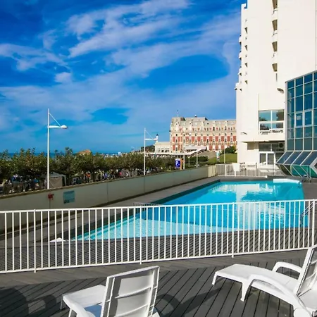 Nouvelle Vague Modern Ocean View W Balcony - Swimming Pool Appartement Biarritz