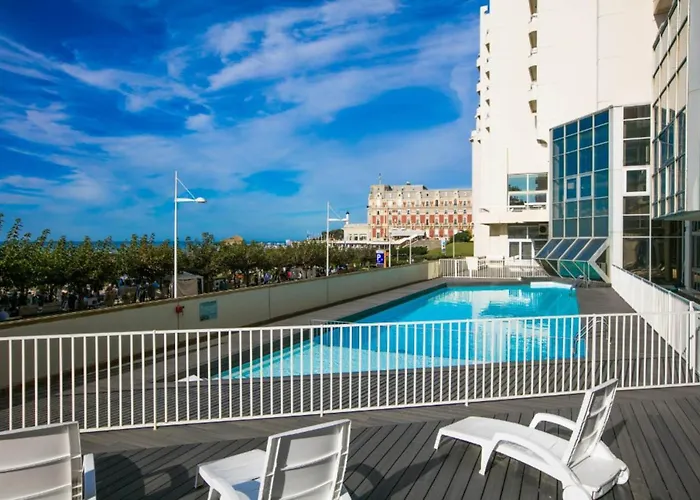 Nouvelle Vague Modern Ocean View W Balcony - Swimming Pool Appartement Biarritz