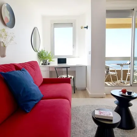 Nouvelle Vague Modern Ocean View W Balcony - Swimming Pool Μπιαρίτζ