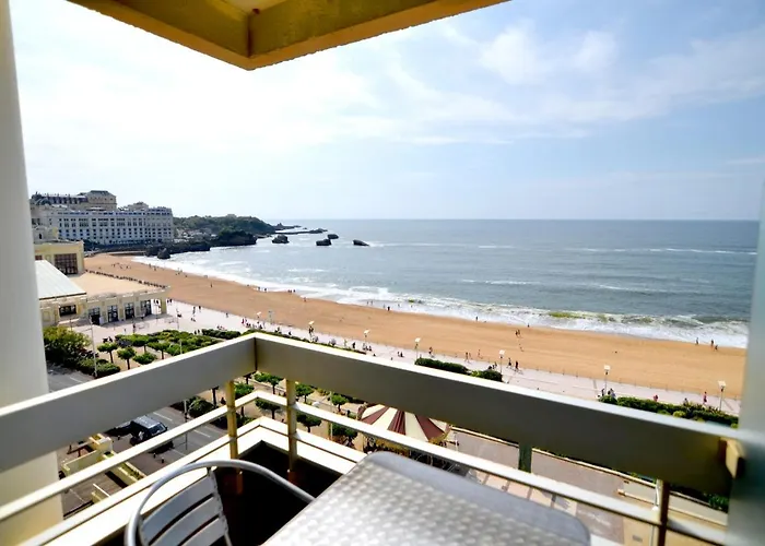 Nouvelle Vague Modern Ocean View W Balcony - Swimming Pool ビアリッツ